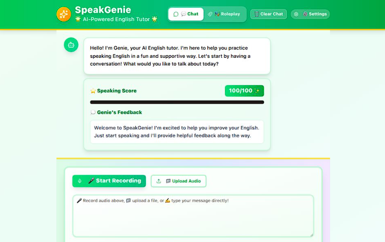SpeakGenie